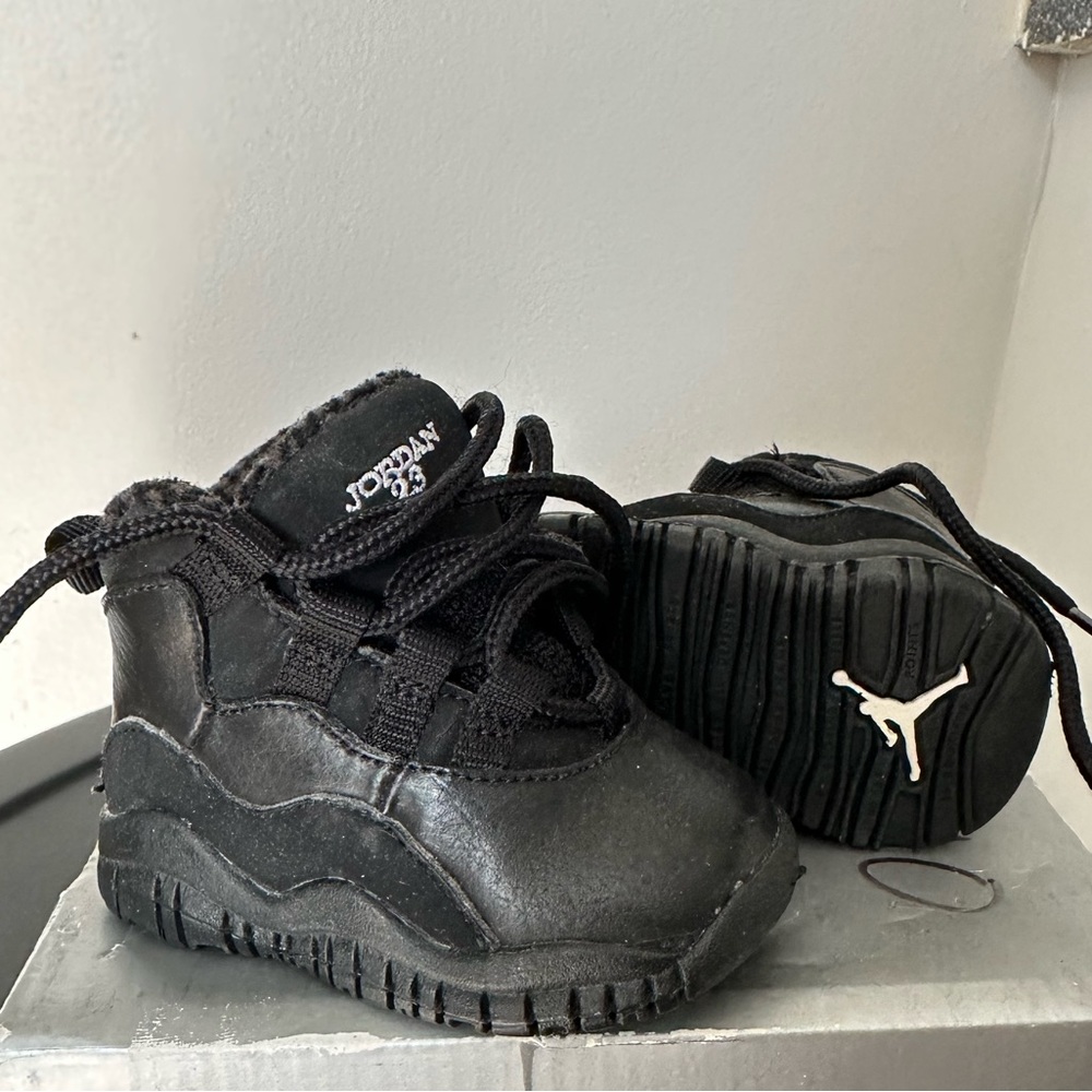 Infant Jordan 10 Retro Blackout